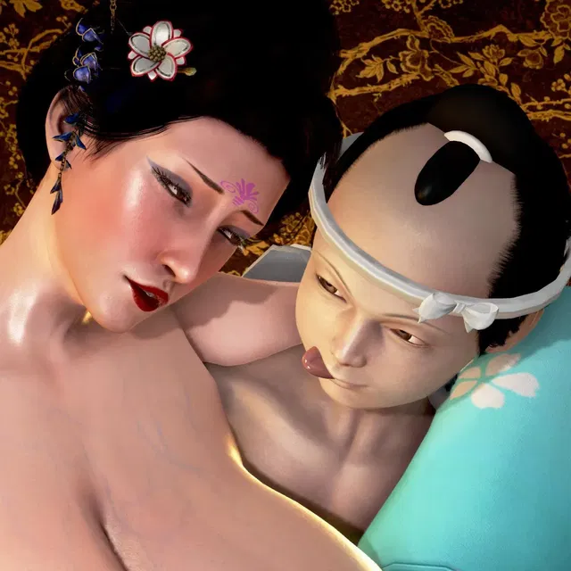 [170P]日式和风开大车《烝母之礼》