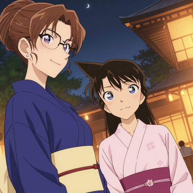 毛利蘭 X 妃英理 [445P]+192枚.MP4