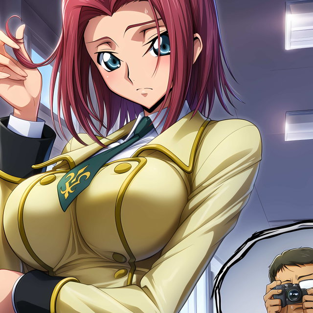 Kallen being blackmailed