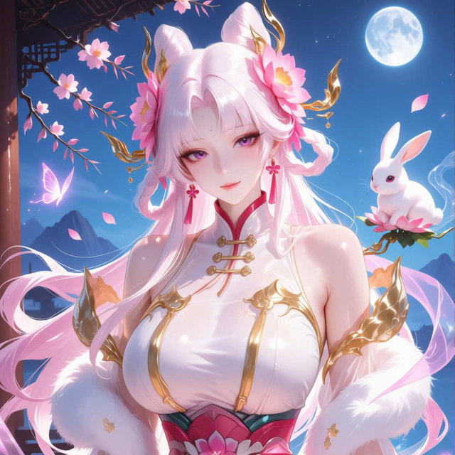 【中秋特辑】王者荣耀 嫦娥 拒霜思 242P
