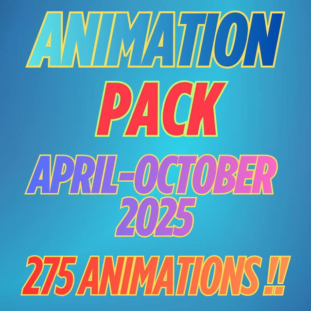 Animation Pack (April-October 2025) 