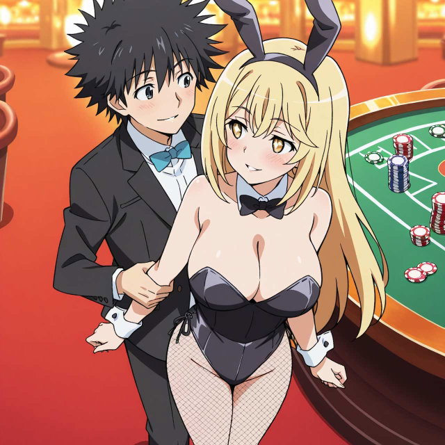 食蜂操祈兔女郎x上条当麻/Shokuhou Misaki Bunny