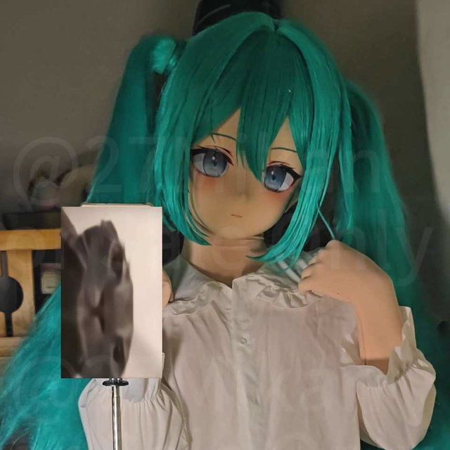 Vol.2 白色衬衫+薄荷绿裤袜miku【1v】