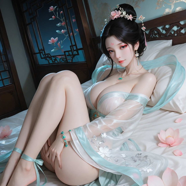 白玉仙子 - 绝美古风娘【4K】【150P + 18V】
