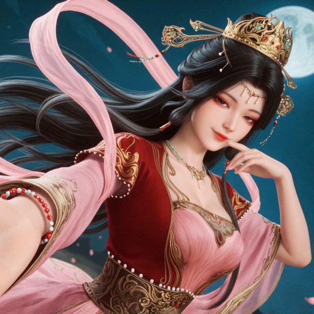 灵毓秀宫装