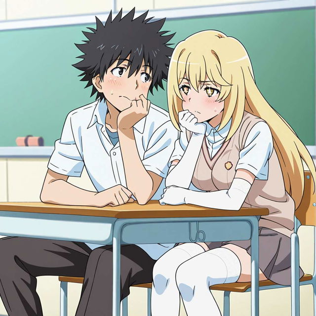 食蜂操祈X上条当麻/Shokuhou Misaki X Kamijou Touma