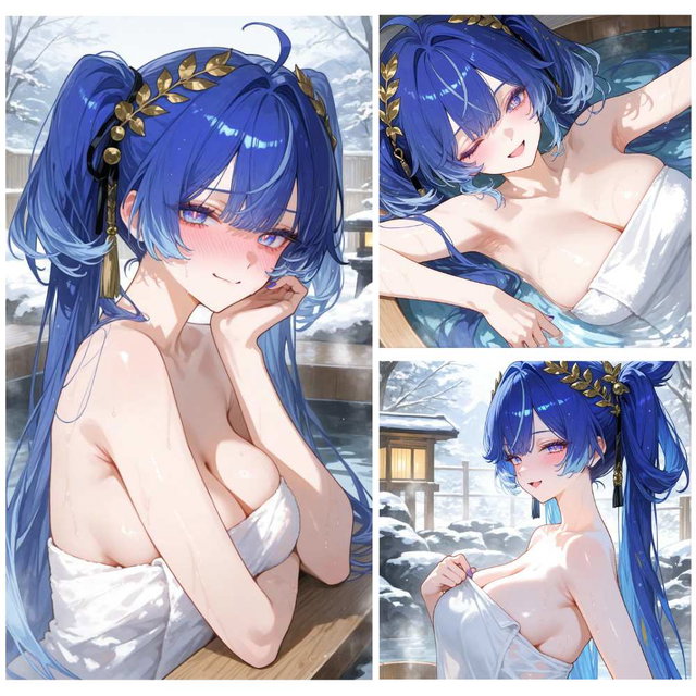 Iuno (Wuthering Waves) – Winter Onsen 【48 pics in ZIP】