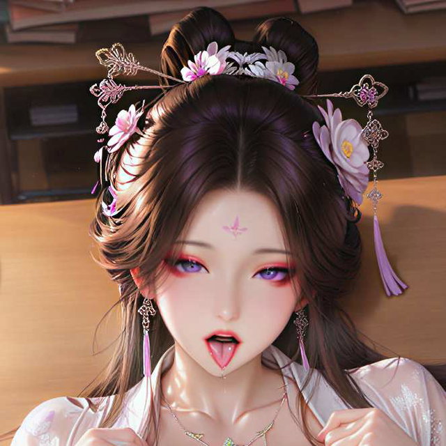 古风襦裙美女，多动作。