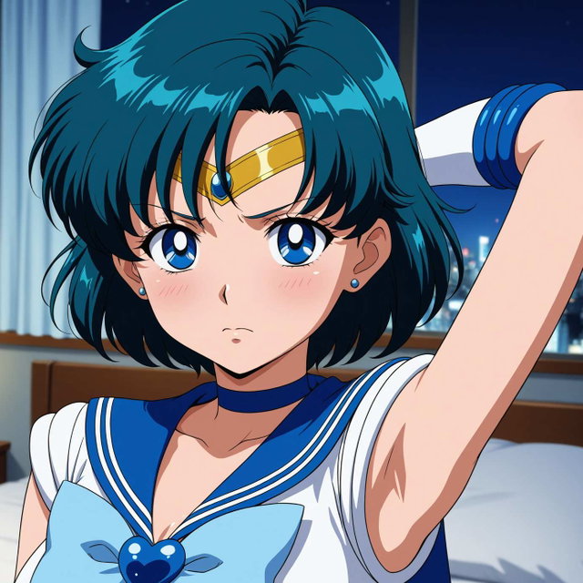 セーラーマーキュリー NTR（美少女戦士セーラームーン）