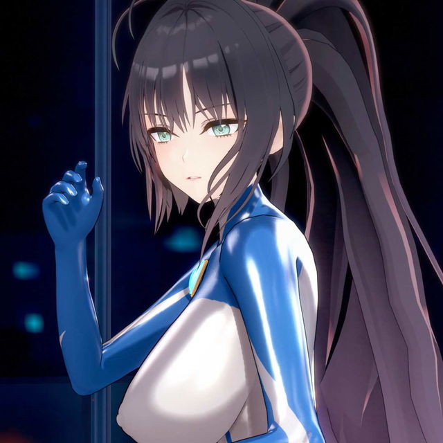 Ultra girl Rin: power lost and fatal asphyxiation 