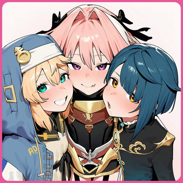 Femboys Suck❤️💦 (Bridget-Astolfo-Xingqiu Faceshot) (uncensored)