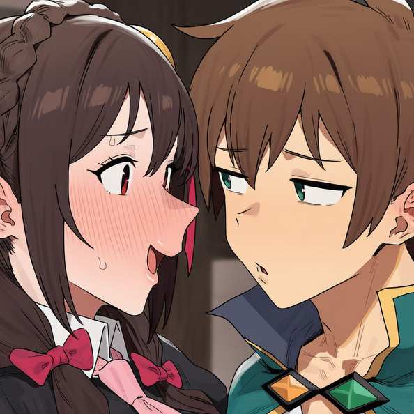 Yunyun x Kazuma