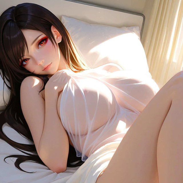 蒂法 - 早安床单【4K】【140P + 3V】