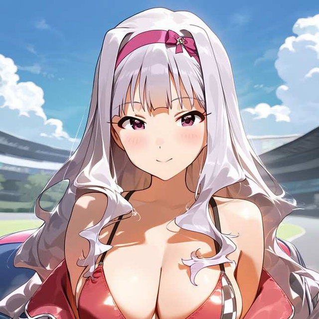 【偶像大師】赛车女王偶像凹印照片集（495p）