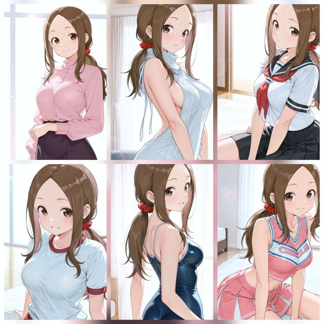 [AIイラストCG] (元)高〇さん夫妻のコスプレ撮影会
