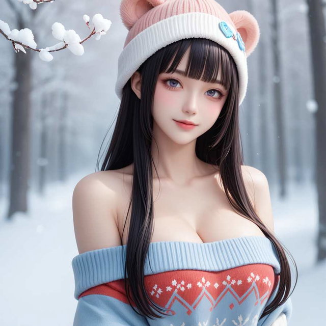 【4K】冬日少女2（60P）