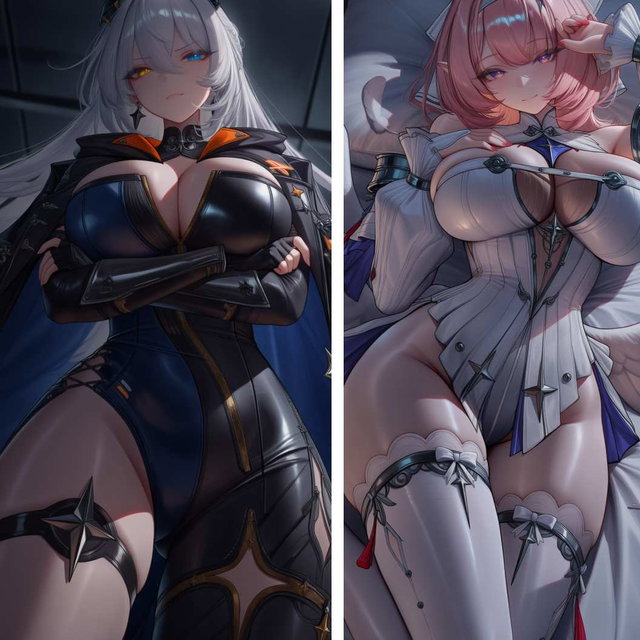 【配图小说】【挽昼&蕾米埃尔·严厉上司冷淡妈妈和魅魔坏女人温柔妈咪的初代双虚狩雌竞对决~】