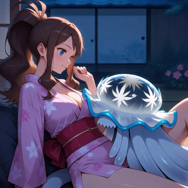 20260825 トウコ Hilda 浴衣 (ポケモン)：250枚(Request)