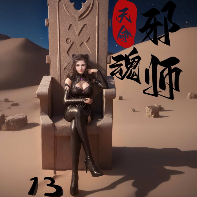 天命邪魂师十三：不乐的奇遇（203P+有声MP4：漫画102P+原图101P）