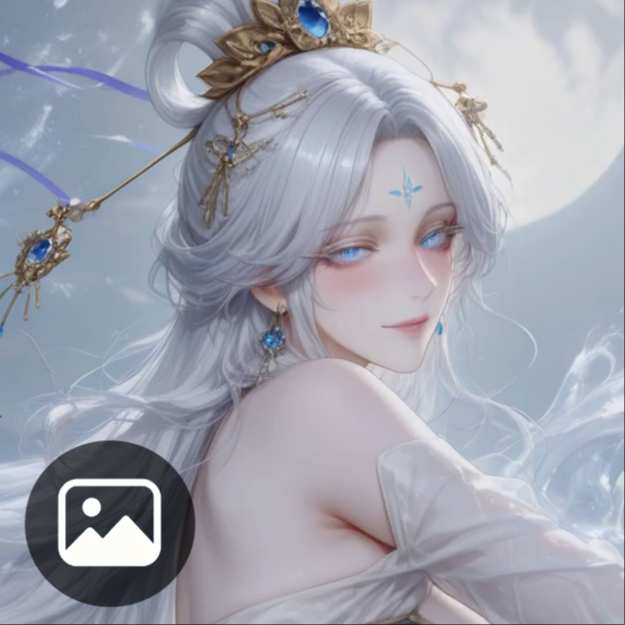 <王者荣耀 - 嫦娥 落星盏> 图包+漫画  (790P) Chang'e: Starfall Chalice Comics+Images