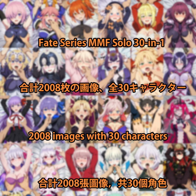 Fate Series MMF Solo 30-in-1 画像2008枚 海外版