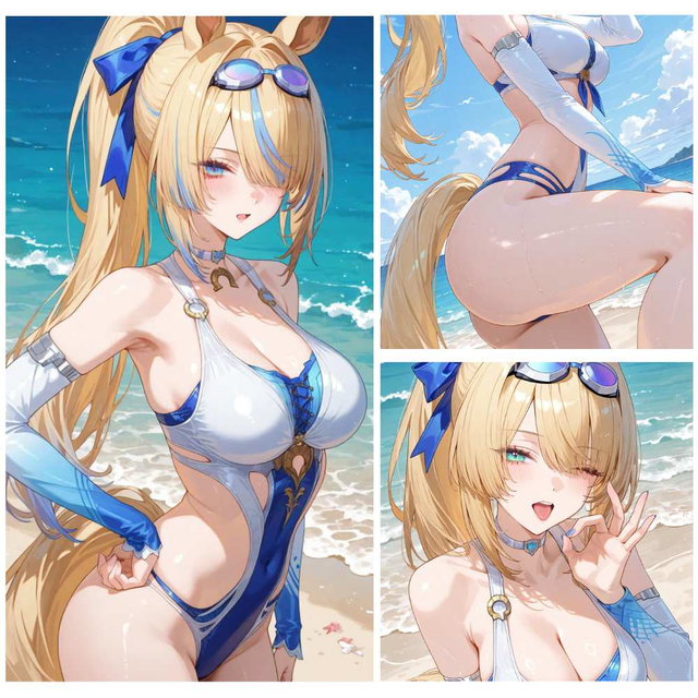 Sigrid (Zenless Zone Zero) – Swimsuit 【53 pics in ZIP】