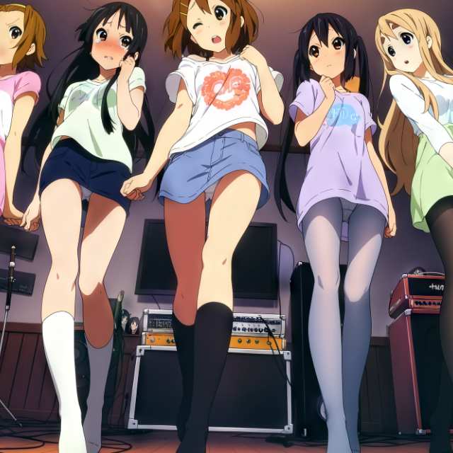 轻音少女-唯x澪x律x䌷x梓 K-ON!-YuiXMioXRitsuXTsumugiXAzusa