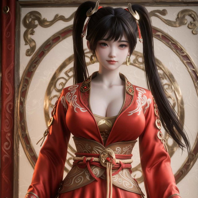 罗绮-双马尾 607P