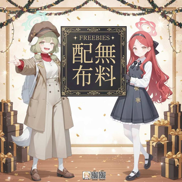 【赠品】無料配布Freebies