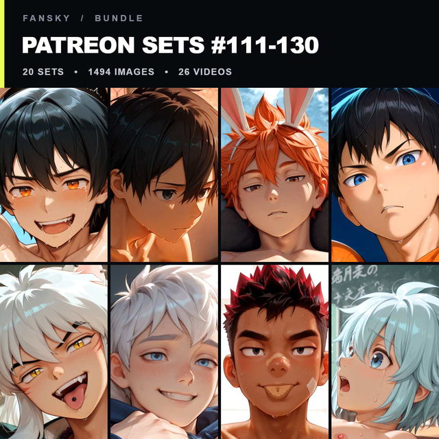 Patreon Sets #111-130