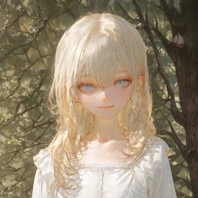 Sleeping Forest Girl