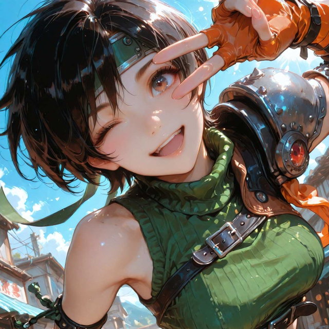 [COERCED] Yuffie Kisaragi (FF7) - 294 Pics