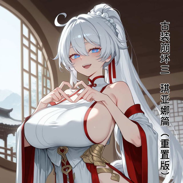 【黄色固体胶（zzzzz）】古装崩坏三-琪亚娜（重置版）（崩坏3）