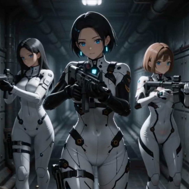 3DAnimation超自然力量团灭女战斗员