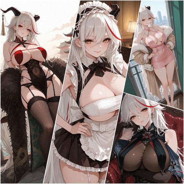 Ägir (Azur Lane) - 4 Outfits
