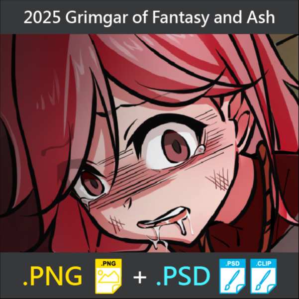 2025 Grimgar of Fantasy and Ash (PNG+PSD)