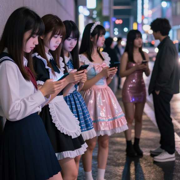 大久保公园捡到的神待少女