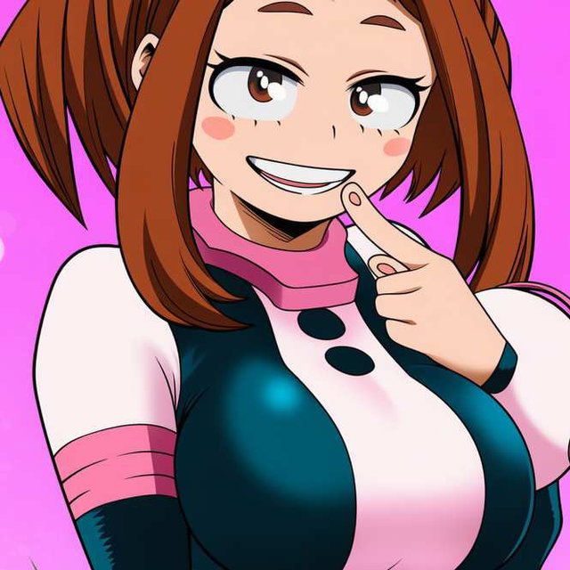 Uraraka on relief duty ;)