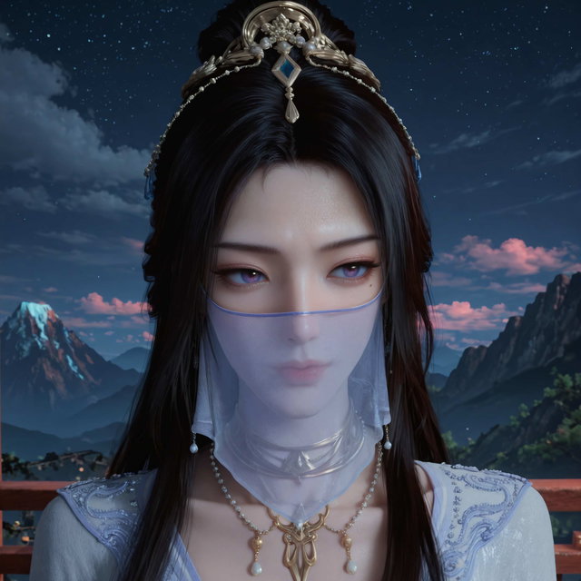 紫灵（白衣）