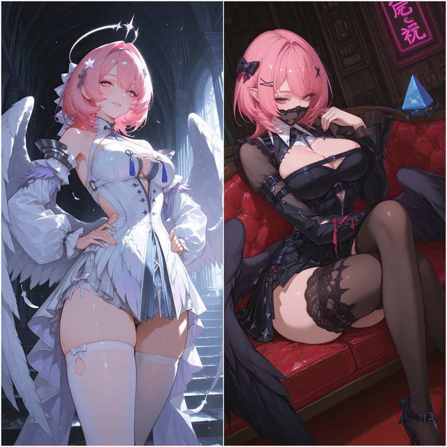 Remielle Dan (ZZZ) - Fallen Angel | 2 Outfits