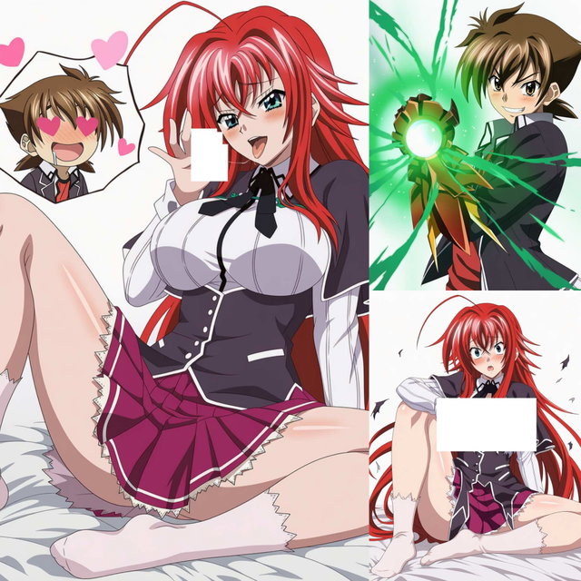 DxD CP Narrative:リアスの初体験 300+ バリエ CG1807枚