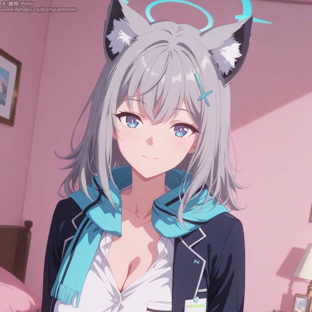 砂狼白子  蔚蓝档案  123P