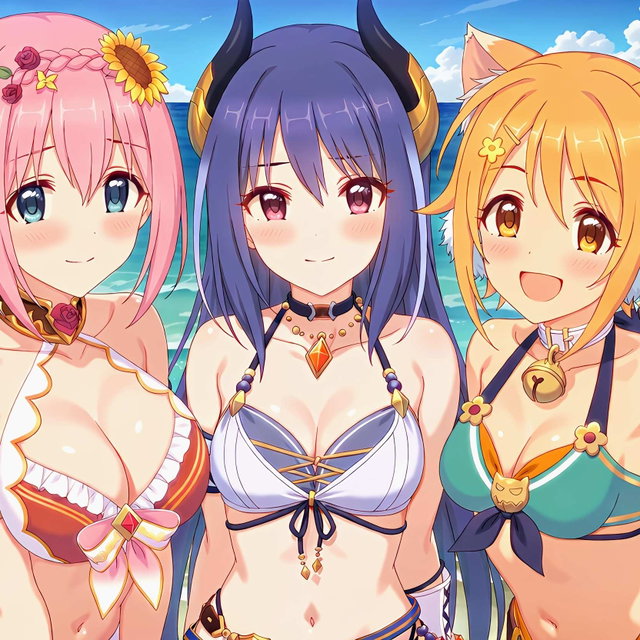 トゥインクルウィッシュの水着パーティー(プリコネ)/TwinkleWish(Summer)