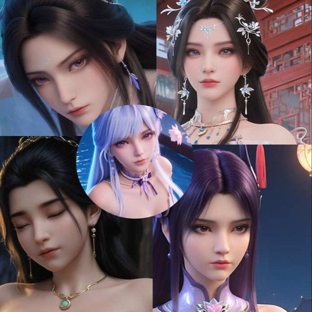 安妙依/小医仙/陆雪琪/ 燕如嫣/圣采儿 42个动态+部分图片