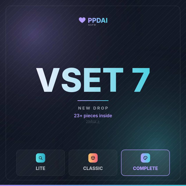 Vid Set 7 - (23 pieces, 11 main + 12 alts + with sound .MP4, x2 UPSCALED) 