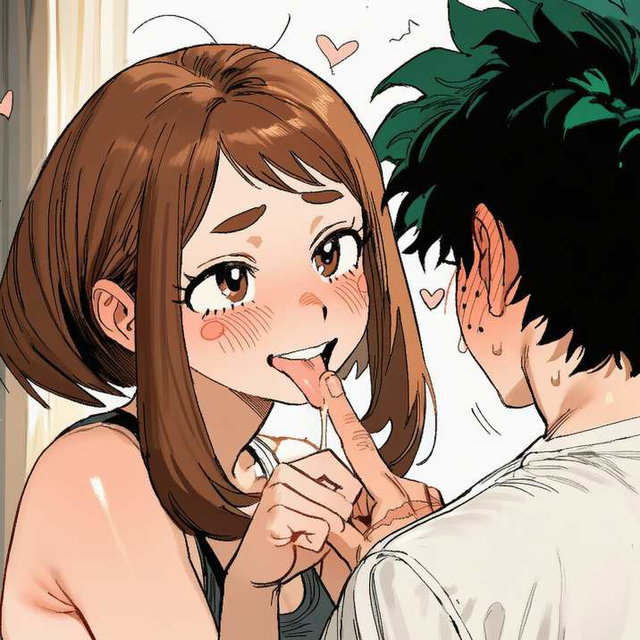 uraraka ochako R-18 rope