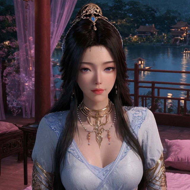 紫灵_湖畔泛舟7分10秒（中配）赠图集122p