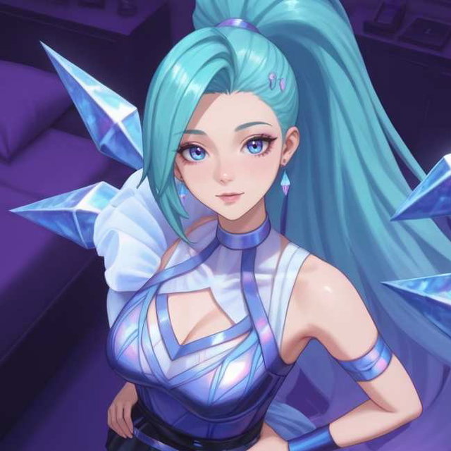 萨勒芬妮KDA  2D风格  英雄联盟   120P