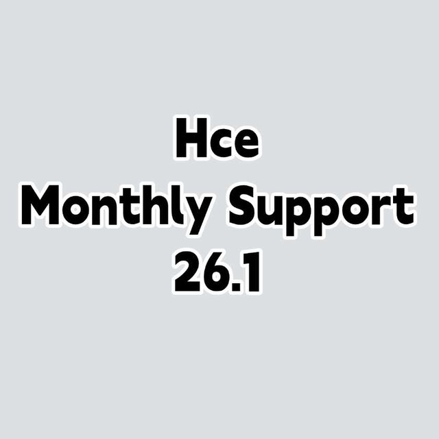 【Hce】Monthly Support 26.1