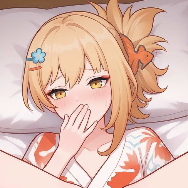 5.5宵宫5.4版本稻妻活动剧情浴衣cg皮肤 Yoimiya5.4yukata 154P